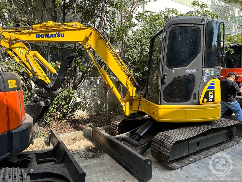 Used Japan Original Komatsu PC50MR-2 PC55MR PC55 PC50 Excavator 5 Ton Hydraulic Crawler Backhoe Excavator Cheap for Sale
