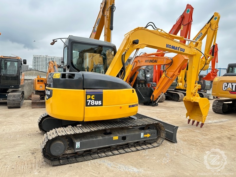 Second-hand Komatus 8 Ton Crawler Used Japanese Controller PC78 Pc 78us-6no Excavator Machine