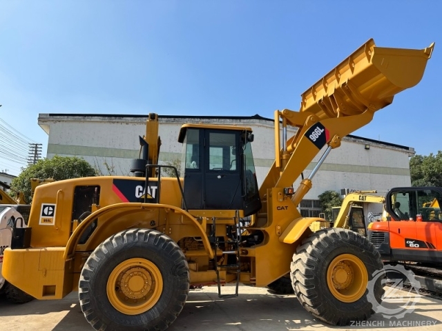 Used Caterpillar CAT 966L Wheel Loader From Japan Second Hand Front End Loader with 6 Ton Rated Load